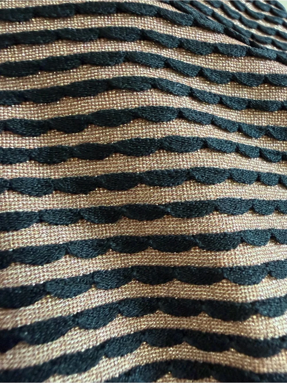 Ulla Johnson NWT Positano Scalloped  Swimsuit Size Large